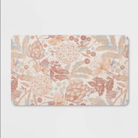 Threshold 30" X 18" Botanical Comfort Kitchen/Bathroom Mat! - Picture 2 of 2